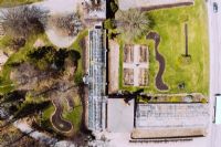 Les travaux de démolition sont en cours au parc du Domaine-Howard